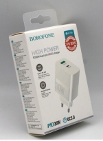 Borofone    USB + Type-C  BA75A , PD 30W QC3.0 
