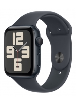 Apple Watch SE 2024 GPS 44  Midnight Aluminium Case with Sport Band (MXEK3) M/L, midnight