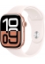 Apple Watch Series 10 GPS 46 �� Rose Gold Aluminium Case with Sport Band S/M, light blush