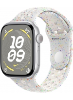 Apple Watch Series 10 Nike GPS 46  Silver Aluminium Case with Sport Band (MWX03) M/L, pure platinum