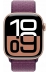 Apple Watch Series 10 GPS 46  Rose Gold Aluminium Case with Sport Loop, plum