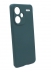 Аксессуары - Аксессуары - TaichiAqua Задняя накладка для Xiaomi Redmi Note 13 Pro+ 5g силиконовый темно-зеленый