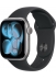 Apple Watch Series 11 GPS+ Cellular 46 �� Grey Aluminium Case with Sport Band (MFC94) S/M, black