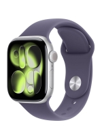 Apple Watch Series 11 GPS 46  Silver Aluminium Case with Sport Band (MEV94) S/M, purple fog