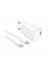 Аксессуары - Аксессуары - HOCO Блок питания сетевой 1 Type-C N66, 35W + кабель Type - C , белый