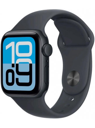 Apple Watch SE 2025 GPS+ Cellular 40 �� Midnight Aluminium Case with Sport Band (MEPC4) M/L, midnight
