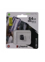 Kingston ����� ������ microSDXC 64Gb Kingston, Canvas Select Plus, Class U1 UHS-I A1, 100Mb/s, 