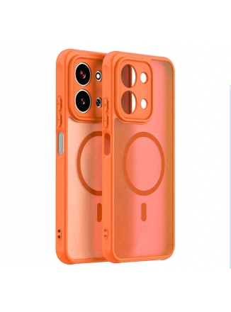 TPU ������ �������� Magsafe ��� Xiaomi POCO X8 Pro Max � ���������� ���������-���������