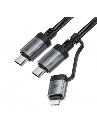 ACEFAST ������ Type-C - Type-C, 8 pin C20-01, 1.2�, 3.0A, 60��, ������, �������� 