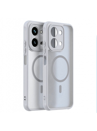 TPU ������ �������� Magsafe ��� Xiaomi POCO X8 Pro Max � ���������� ���������-�����