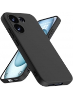 Silky Задняя накладка для Xiaomi POCO X8 Pro 5G силиконовая черный