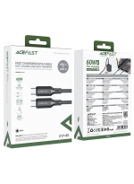 ACEFAST ������ Type-C - Type-C C17-03, 1.2�, 3.0A, 60��, ������, ��������