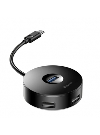 Baseus USB-������������ Baseus, 4 ������, 1� USB 3.0, 3� USB 2.0, ����: ������