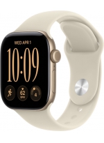 Apple Watch Series 12 GPS 46 �� Light Gold Aluminium Case with Sport Band (MJEN4) S/M, sand