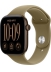 ����� ���� - ����� ���� - Apple Watch Series 12 GPS 42 �� Dark Bronze Aluminium Case with Sport Band (MJEG4) M/L, olive