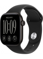 Apple Watch Series 12 GPS 42 �� Black Aluminium Case with Sport Band (MJEC4) S/M, black