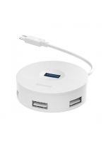 Baseus USB-������������ , 4 ������, 1� USB 3.0, 3� USB 2.0, ����: ����� 