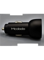 Mcdodo Блок питания (авто) 2 входа USB 2,4A ma Black
