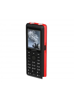MAXVI Телефон P20, черный / красный