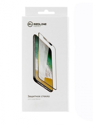 Red Line Защитное стекло для Apple iPhone 12 - iPhone 12 Pro противоударное черное 