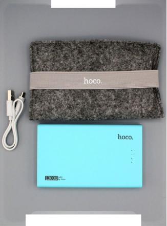 HOCO   B12 Khaki 13000ma 2-USB  