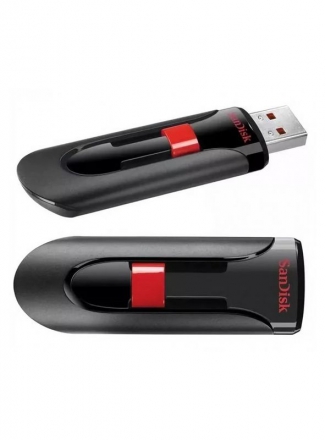 SanDisk - Cruzer Glide 128Gb USB 2.0 Black 