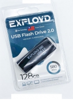 Exployd Флеш-накопитель 128Gb 580 USB 2.0 черный