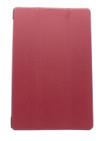 iBox Premium Чехол - подставка для Samsung Galaxy Tab A7 SM-T505 кожа темно-красный