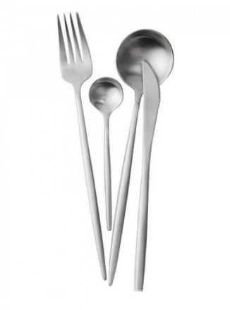 Xiaomi    Maison Maxx Stainless Steel Modern Flatware, 4  silver