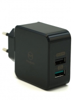 Mcdodo    2-USB 5A QC3.0 Black