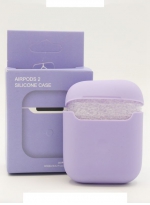 Silicone Case    Apple AirPods-Apple AirPods 2 Purple