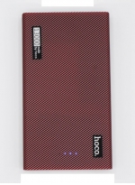 HOCO   B36 13000ma 2-USB inchWoodeninch Red