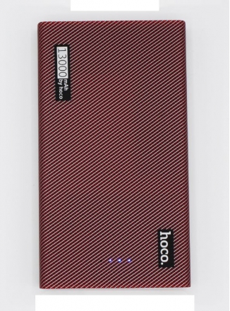 HOCO   B36 13000ma 2-USB inchWoodeninch Red