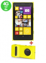 Nokia Lumia 1020 Yellow With Camera Grip Yellow