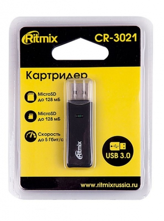 Ritmix   microSD-SDHC( 128) CR-3021 USB 3.0 