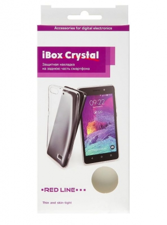 iBox Crystal Задняя накладка для Xiaomi Redmi 9A силиконовая прозрачная