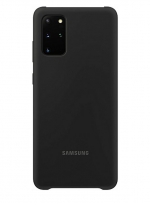 Samsung Задняя накладка для Samsung Galaxy S20+ силиконовая черная