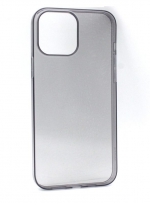 HOCO Задняя накладка для Apple iPhone 13 Pro Max силиконовая прозрачно-серая