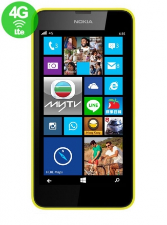 Nokia Lumia 636 LTE Yellow