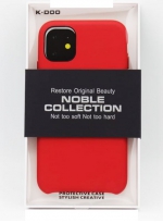K-Doo Задняя накладка для Apple iPhone 11 Noble Collection кожа Red