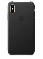 Apple    Apple iPhone XS Leather  Black 