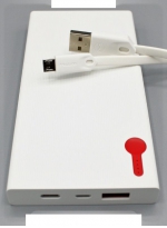 Mcdodo Внешний аккумулятор 10000ma 1-USB выход разьем type-c QC 3.0 White