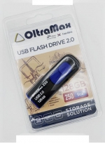 Oltramax Флеш-накопитель 128Gb 250 USB 2.0 черно-синий