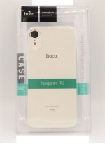 HOCO Задняя накладка для Apple iPhone 11 силиконовая прозрачная