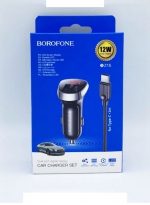 Borofone  2-USB 2400mA BZ15    Type-C 
