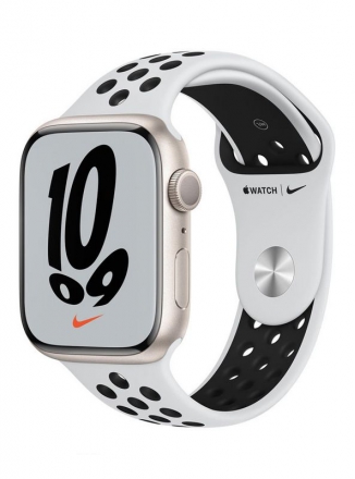 Apple Watch Series 7 45mm Aluminium with Nike Sport Band,  , R (MKNA3RU/A)
