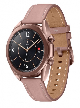 Samsung Galaxy Watch3 41 мм Wi-Fi NFC, бронза/розовый