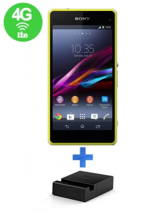 Sony Xperia Z1 Compact With Dock Lime