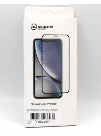 Red Line Защитное стекло для Apple iPhone 13-iPhone 13 Pro противоударное черное