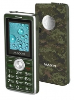 Кнопочные телефоны Maxvi T3 (Милитари) 
